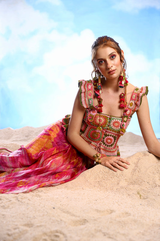 Camilla Shirt Pink/Multi