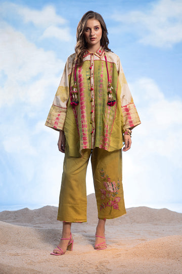 Elina Shirt Green/Multi