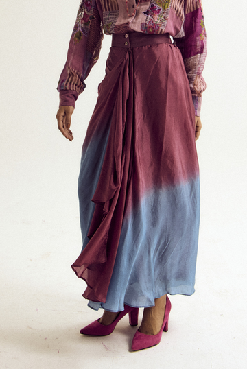 Vinca skirt- lavender/blue