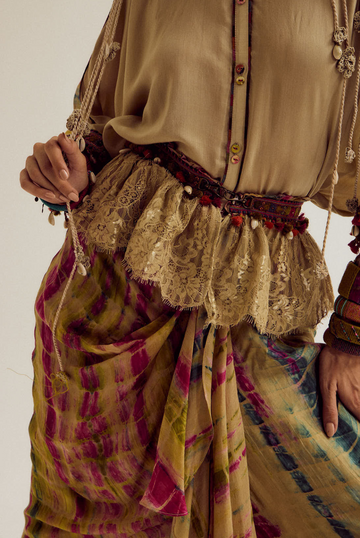 Primrose frill lace belt