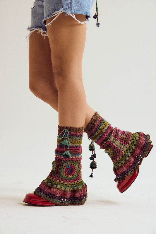 Ida Crochet Socks