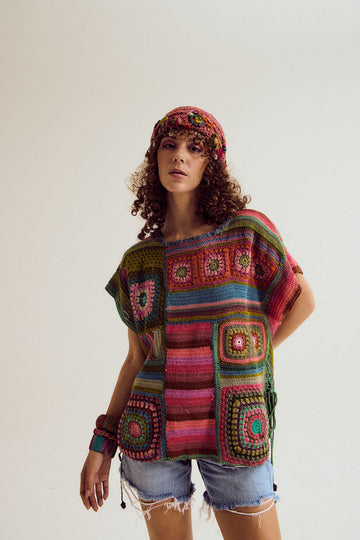 Veronica Crochet Top