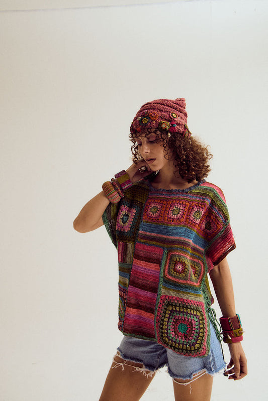 Veronica Crochet Top