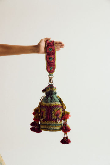 Poso Mini Bag (Green/Multi)