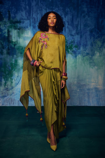 Malti Multi Cape Set Olive