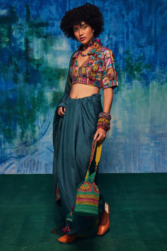 Kirti Saree-Blouse Multi