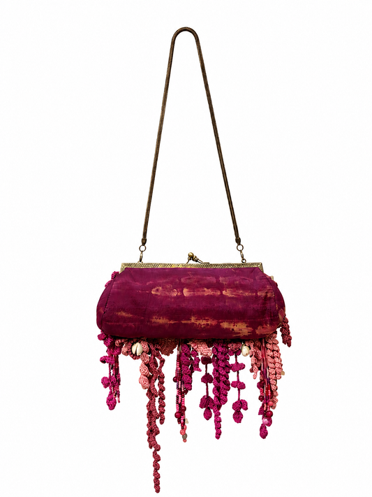 ORION ANTIQUE CLUTCH - PINK