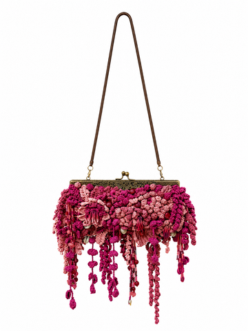 ORION ANTIQUE CLUTCH - PINK