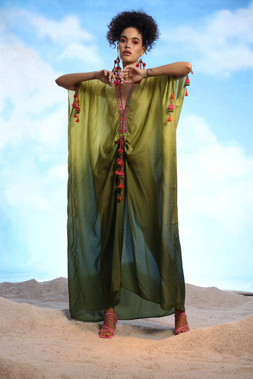 Coco Kaftan Green