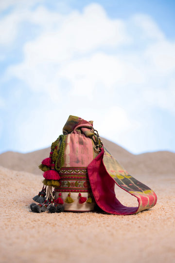 Poso Bag Ivory/Multi