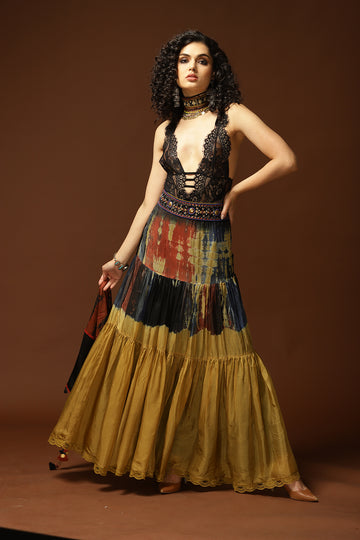 SAYONI - BLACK MULTI OCHRE