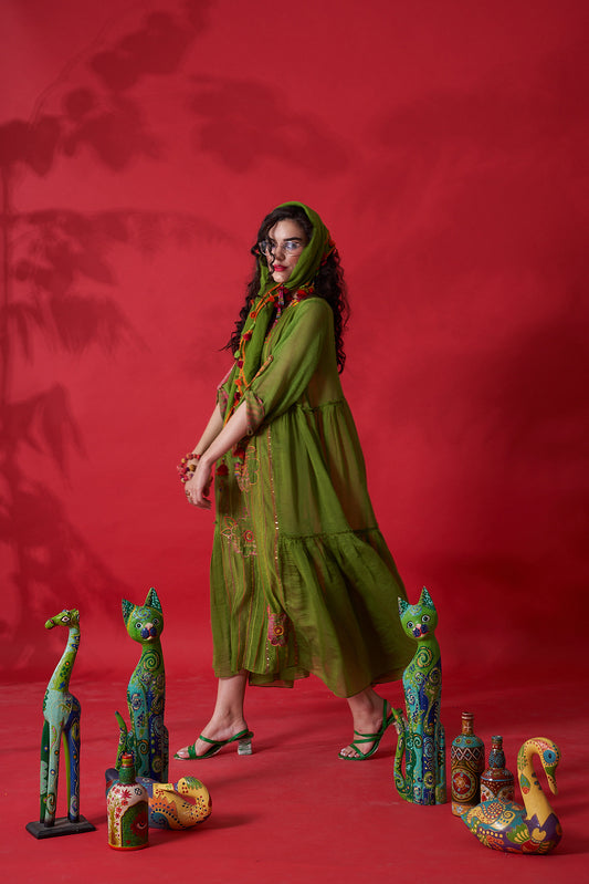 Lemonade Dress Green