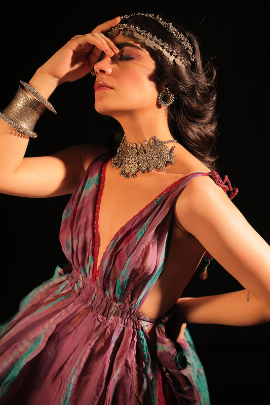 SENORA - PURPLE/TURQ